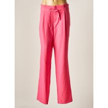 KOCCA - Pantalon chino rose en polyester - Femme - Taille 44 - Modz