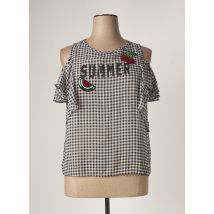 GAUDI - Top noir en polyester - Femme - Taille 42 - Modz