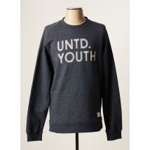 JACK & JONES - Sweat-shirt bleu en coton - Homme - Taille L - Modz