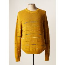 L'IMPECCABLE MARCEL - Pull jaune en coton - Homme - Taille XXL - Modz