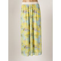BELLITA - Jupe longue jaune en polyester - Femme - Taille 36 - Modz