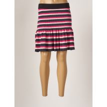 MAURICE - Jupe courte rose en coton - Femme - Taille 36 - Modz