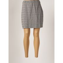 CEMI - Jupe courte gris en coton - Femme - Taille 36 - Modz