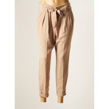 LES P'TITES BOMBES - Pantalon 7/8 beige en polyester - Femme - Taille 38 - Modz