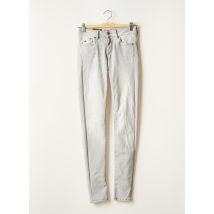 PEPE JEANS - Jeans skinny gris en coton - Femme - Taille TU - Modz