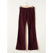 LTB - Pantalon flare rouge en coton pour femme - Taille W25 L32 - Modz