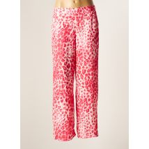 BELLITA - Pantalon large rose en polyester - Femme - Taille 40 - Modz