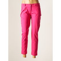 BELLITA - Pantalon 7/8 rose en coton - Femme - Taille 40 - Modz