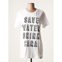 MUSKETON - T-shirt blanc en coton - Femme - Taille 34 - Modz