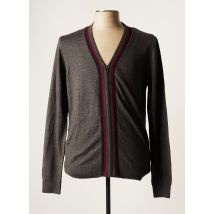 L'IMPECCABLE MARCEL - Gilet manches longues gris en acrylique - Homme - Taille XXL - Modz