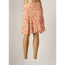KANOPE - Jupe courte orange en viscose - Femme - Taille 34 - Modz