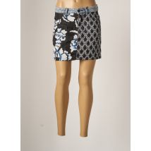 DESIGUAL - Jupe courte bleu en coton - Femme - Taille 36 - Modz