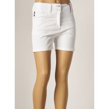 DELAHAYE - Short blanc en coton pour femme - Taille 42 - Modz