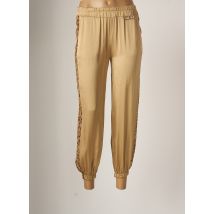 FRACOMINA - Pantalon 7/8 beige en viscose - Femme - Taille 42 - Modz