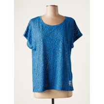 S.OLIVER - Top bleu en polyester pour femme - Taille 38 - Modz