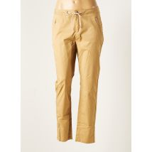 S.OLIVER - Pantalon chino beige en coton - Femme - Taille 40 - Modz