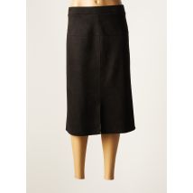 TELMAIL - Jupe mi-longue noir en polyester - Femme - Taille 48 - Modz