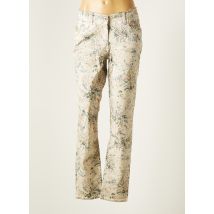 CECIL - Pantalon slim beige en coton - Femme - Taille TU - Modz