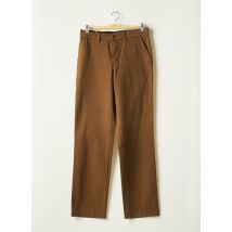 LCDN - Pantalon chino marron en coton pour homme - Taille 40 - Modz