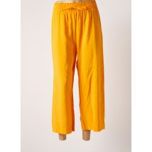 TIFFOSI - Pantalon 7/8 orange en viscose - Femme - Taille 38 - Modz