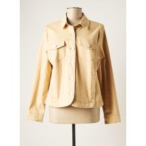 BRANDTEX - Veste casual beige en coton pour femme - Taille 46 - Modz