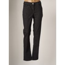 BRANDTEX - Pantalon slim noir en coton - Femme - Taille 40 - Modz