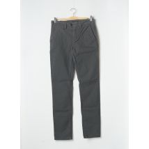 TELERIA ZED - Pantalon chino gris en coton - Homme - Taille W30 - Modz