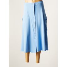 LUMINA - Jupe longue bleu en polyester - Femme - Taille 36 - Modz