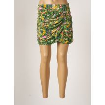 DESIGUAL - Jupe courte vert en viscose - Femme - Taille 42 - Modz