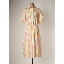 IMPERIAL - Robe mi-longue orange en coton - Femme - Taille 42 - Modz