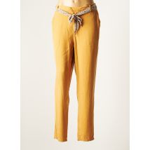 DEELUXE - Pantalon chino jaune en lyocell - Femme - Taille 42 - Modz