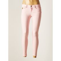 LOIS - Jeans coupe slim rose en coton pour femme - Taille W31 - Modz