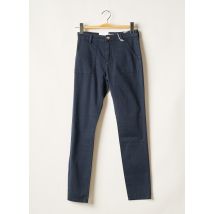 F.A.M. - Pantalon slim bleu en coton - Femme - Taille W29 - Modz