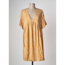 GRACE & MILA - Robe mi-longue orange en viscose - Femme - Taille 38 - Modz
