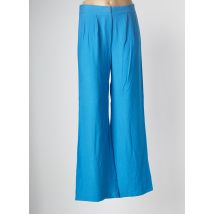 AN' GE - Pantalon large bleu en viscose pour femme - Taille 40 - Modz