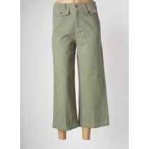 GRACE & MILA - Pantalon 7/8 vert en coton pour femme - Taille 36 - Modz