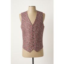 GRÈGE - Gilet sans manche rouge en polyester - Homme - Taille L - Modz