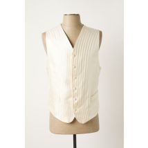 JEAN DE SEY - Gilet sans manche beige en soie - Homme - Taille M - Modz