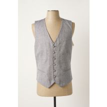 GRÈGE - Gilet sans manche bleu en coton - Homme - Taille M - Modz