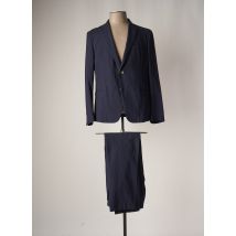 HUGO BOSS - Costume de ville bleu en coton - Homme - Taille 48 - Modz