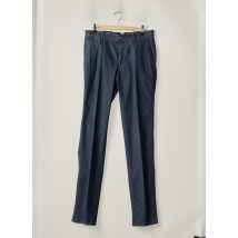 M.E.N.S - Pantalon chino bleu en coton - Homme - Taille 40 - Modz
