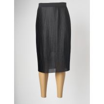 PAUL BRIAL - Jupe mi-longue noir en polyester - Femme - Taille 36 - Modz