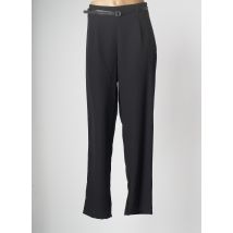 PAUL BRIAL - Pantalon droit noir en polyester - Femme - Taille 42 - Modz