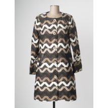 PAUL BRIAL - Veste casual marron en acetate - Femme - Taille 36 - Modz