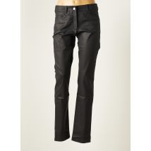 PAUL BRIAL - Pantalon droit bleu en coton - Femme - Taille 36 - Modz