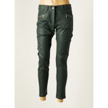 PAUL BRIAL - Pantalon slim vert en coton - Femme - Taille 38 - Modz