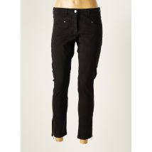 PAUL BRIAL - Pantalon 7/8 noir en coton - Femme - Taille 40 - Modz