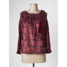 PAUL BRIAL - Top rouge en polyester - Femme - Taille 36 - Modz