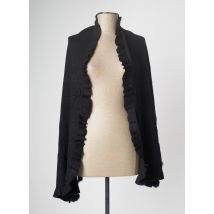 PAUL BRIAL - Echarpe noir en viscose - Femme - Taille TU - Modz