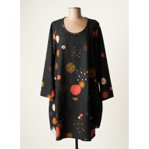 G!OZE - Robe mi-longue noir en polyester - Femme - Taille 40 - Modz
